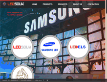 Tablet Screenshot of ledsouk.com
